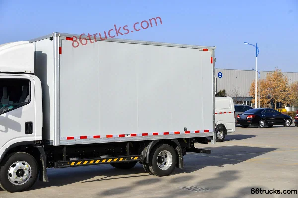 Kama Kaijie EV 4,5 T 4,16 m camion fourgon électrique simple cabine 81,144 kWh 4X2(6 roues) Carrosserie (1) | 86Trucks