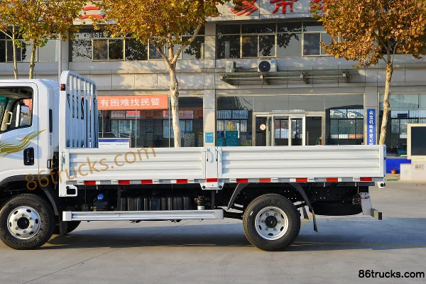 SHACMAN Commercial Vehicle Delong G2 Standard Load Edition 160hp 4X2(6 wheels) 3.82m AMT Automatic Semi-Single Row Flatbed Light Truck Body
