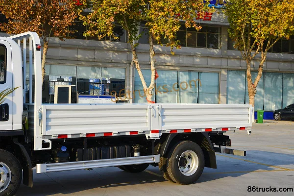 SHACMAN Commercial Vehicle Delong G2 Standard Load Edition 160hp 4X2(6 wheels) 3.82m AMT Automatic Semi-Single Row Flatbed Light Truck Body