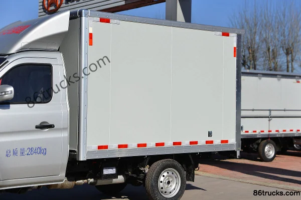 Changan Kuayue Wang X1 Standard Edition 1.6L Gasoline 122 hp 4X2(6 wheels) 3.035m Single Row Van Mini Truck (China VI) Body (1) | 86Trucks
