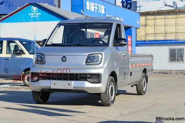 Foton Xiangling Q Integrated Deluxe 1.3L 91hp 4X2(6 wheels) Gasoline 2.85m Single Row Flatbed Mini Truck (Single Rear Tire) Exterior (3) | 8