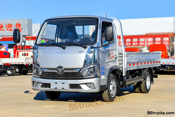 Foton Aoling M 2.0L 144 ch 4X2(6 roues) essence 3,815 m petit camion plateau à cabine simple (freins hydrauliques) Extérieur (3) | 86Trucks