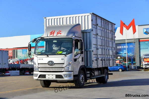 FAW Jiefang Lingtu Wide Body 180hp 4X2(6 wheels) 4.16m single-row van truck (China VI) Exterior (3) | 86Trucks