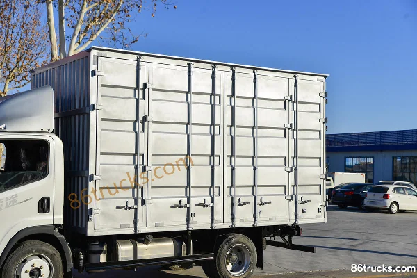FAW Jiefang Lingtu Wide Body 180hp 4X2(6 wheels) 4.16m single-row van truck (China VI) (1) | 86Trucks