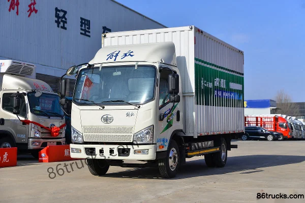 FAW Jiefang J6F 4.5T 4.16m single-row pure electric van light truck 98.04kWh 4X2(6 wheels) Exterior (3) | 86Trucks