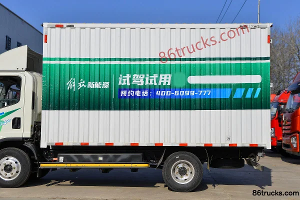 FAW Jiefang J6F 4.5T 4.16m single-row pure electric van light truck 98.04kWh 4X2(6 wheels) Body (2) | 86Trucks