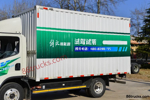 FAW Jiefang J6F 4.5T 4.16m single-row pure electric van light truck 98.04kWh 4X2(6 wheels) Body (1) | 86Trucks