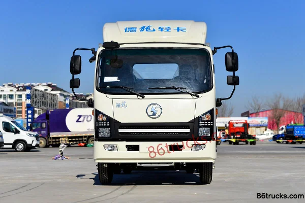 SHACMAN Commercial Vehicle Delong G1 Standard Edition 150hp 4X2(6 wheels) 4.18m Single Row Van Light Truck Exterior (2) | 86Trucks