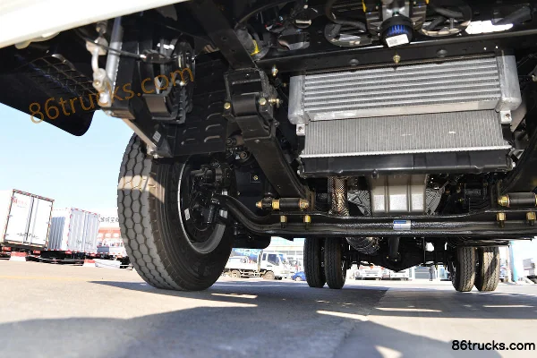 SHACMAN Commercial Vehicle Delong G1 Standard Edition 160hp 4X2(6 wheels) 4.18m single-row stake light truck Chassis (2) | 86Trucks