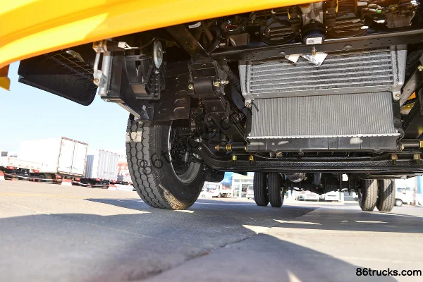 SHACMAN Commercial Vehicle Delong G1 137 ch 4X2(6 roues) 3,82 m camion léger à ridelles cabine avec couchette (Fast Gear 8 vitesses) (jaune