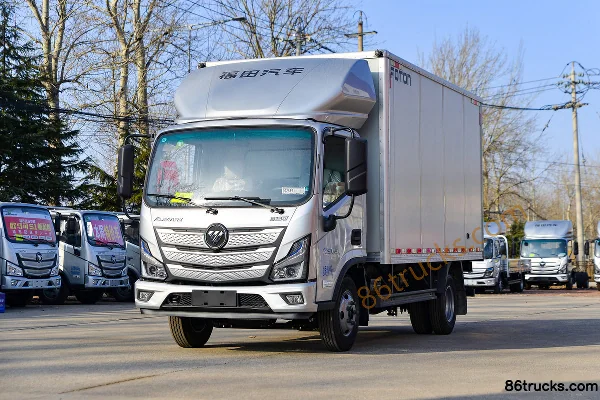 Foton Aumark S1 Light Edition 158 hp 4X2(6 wheels) 4.14m single-row van light truck Exterior (3) | 86Trucks