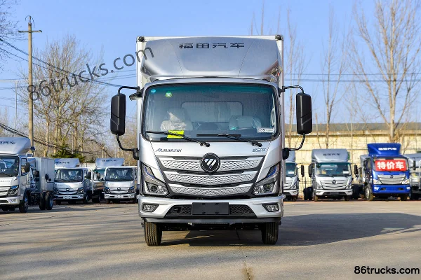 Foton Aumark S1 Light Edition 158 hp 4X2(6 wheels) 4.14m single-row van light truck Exterior (2) | 86Trucks
