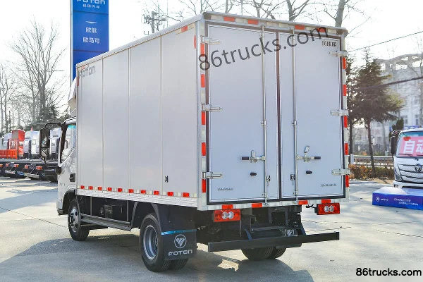 Foton Aumark S1 Light Edition 158 hp 4X2(6 wheels) 4.14m single-row van light truck Body (3) | 86Trucks