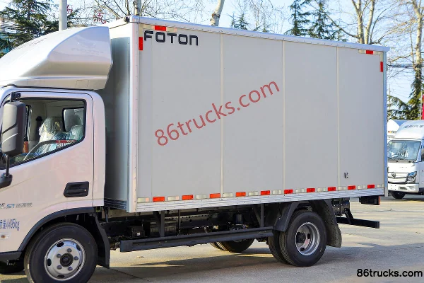 Foton Aumark S1 Light Edition 158 hp 4X2(6 wheels) 4.14m single-row van light truck Body (1) | 86Trucks