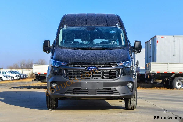 JMC New Transit Business-Travel 143hp 2.0T Diesel 6-Seat Medium-Wheelbase Medium-Roof Multi-Purpose Passenger Vehicle Exterior (2) | 86Truck