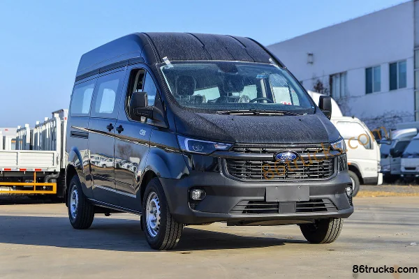 JMC New Transit Business-Travel 143hp 2.0T Diesel 6-Seat Medium-Wheelbase Medium-Roof Multi-Purpose Passenger Vehicle Ex