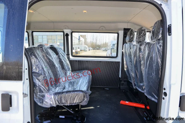 JMC Fushun 2023 Model Commercial Transport 146hp 2.0T Diesel 6-Seat Automatic Short Wheelbase Low Roof Multi-purpose Passenger Vehicle (Doub