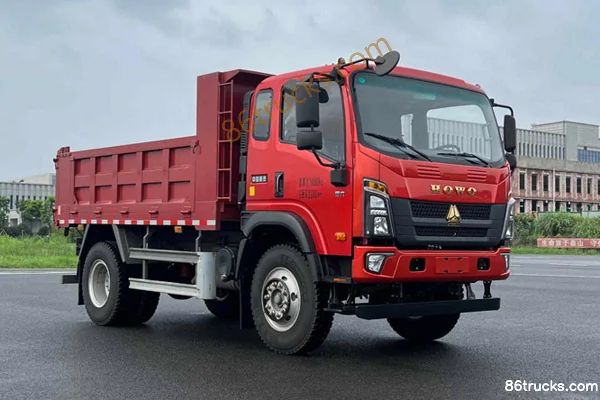 Sinotruk HOWO Hanjiang 200hp 4X2(6 wheels) 4.14m dump truck Exterior