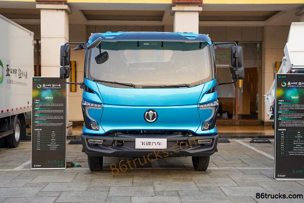Feidi W7 160 ch 4X2(6 roues) camion léger à ridelles 4,15 m à cabine simple Extérieur (2) | 86Trucks