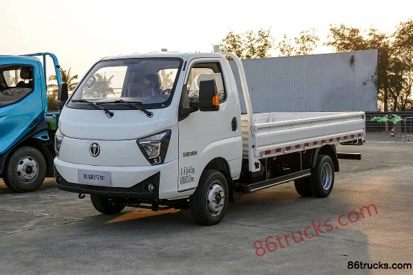 Feidi DX 127 ch 4X2(6 roues) 3,7 m camion léger à plate-forme cabine simple à boîte automatique Extérieur (3) | 86Trucks