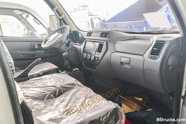 Feidi DX 116hp 4X2(6 wheels) 3.28m single-row flatbed micro truck (China VI) Cab (2) | 86Trucks