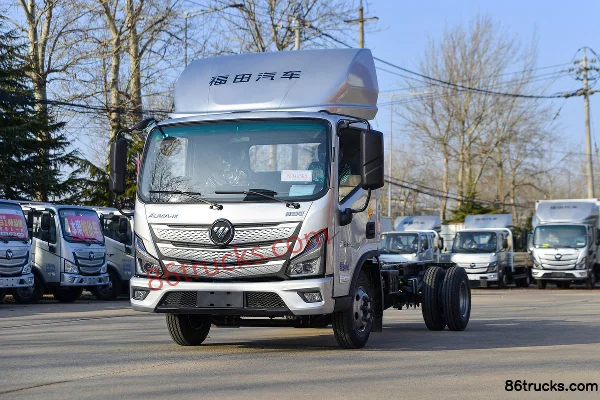 Foton Aumark S1 Zhiying Edition 156hp 4X2(6 wheels) 4.08m refrigerated truck Exterior (3) | 86Trucks