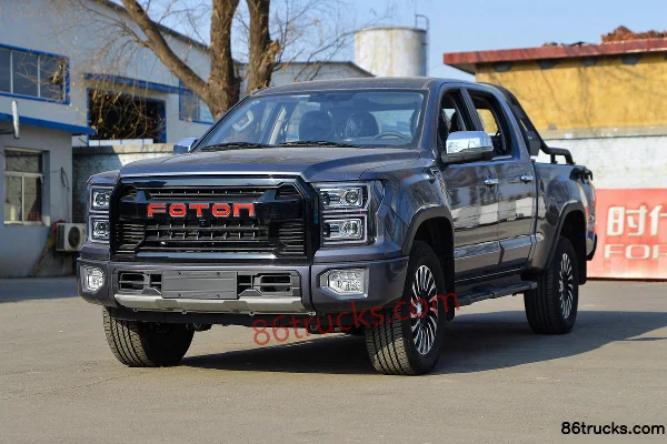 Foton General G9 2023 Field Edition Premium 2.0T Diesel 163hp 8-Speed Automatic 4x4(6 wheels) Standard Box Double Cab Pickup (3) | 86Trucks