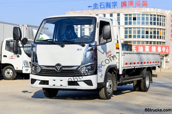 Foton Auman M Card 1.5L 136 hp 4X2(6 wheels) gasoline 4.2m single-row flatbed small truck Exterior (3) | 86Trucks