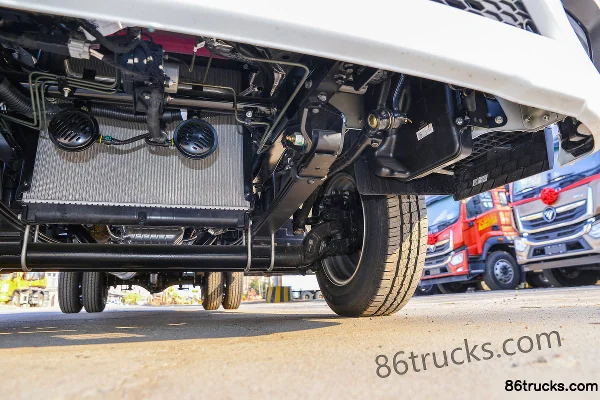Foton Auman M Card 1.5L 136 hp 4X2(6 wheels) gasoline 4.2m single-row flatbed small truck Chassis (3) | 86Trucks