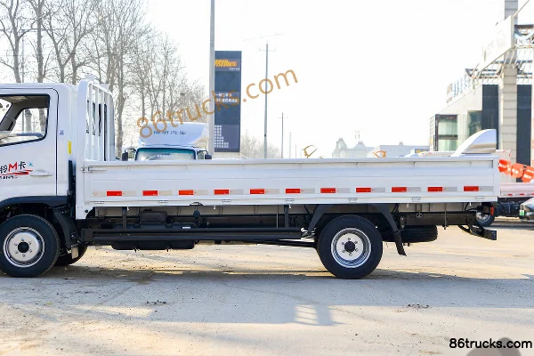 Foton Auman M Card 1.5L 136 hp 4X2(6 wheels) gasoline 4.2m single-row flatbed small truck Body (2) | 86Trucks