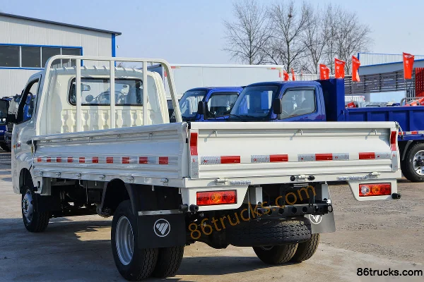 Foton Xiangling M2 Luxury 1.6L 122 hp 4X2(6 wheels) Gasoline 3.7m single-row flatbed truck Body (3) | 86Trucks