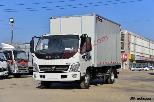 Foton Ollin Jiyun Classic Edition 116 hp 4X2(6 wheels) CNG 4.165m Single Row Van Light Truck (6-speed) Exterior (3) | 86Trucks
