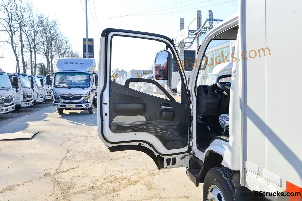 Foton Ollin Jiyun Classic Edition 116 hp 4X2(6 wheels) CNG 4.165m Single Row Van Light Truck (6-speed) Cab (1) | 86Trucks