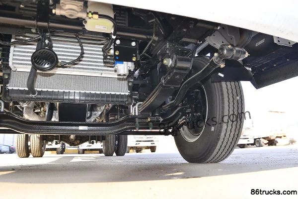 Foton Ollin Jiyun Classic Edition 116 hp 4X2(6 wheels) CNG 4.165m Single Row Van Light Truck (6-speed) Chassis (3) | 86Trucks
