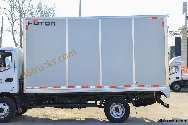 Foton Ollin Jiyun Classic Edition 116 hp 4X2(6 wheels) CNG 4.165m Single Row Van Light Truck (6-speed) Body (1) | 86Trucks