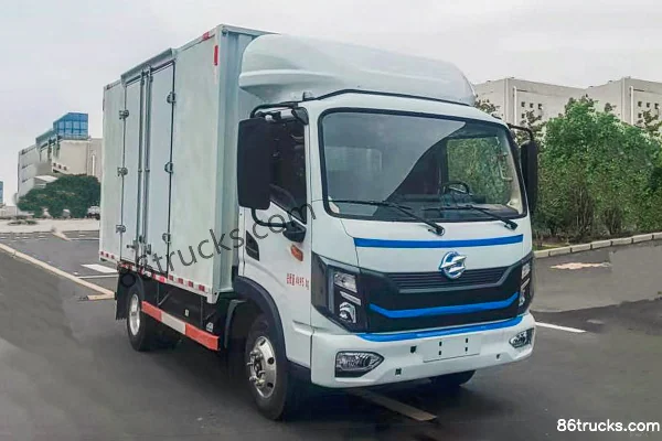 Dongfeng HV3E 4.5T 4.2 m single-row pure electric van truck 81.14 kWh 4X2(6 wheels) Exterior
