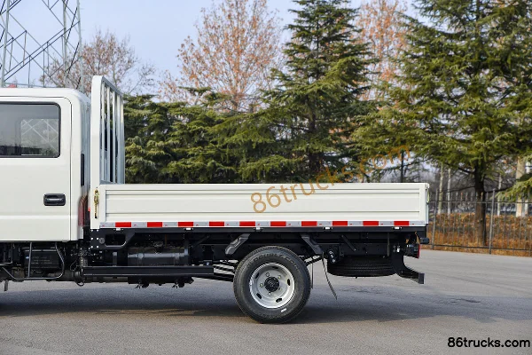 JAC Shuailing S3 150 hp 4X2(6 wheels) 3.145m Double Row Flatbed Light Truck Body (2) | 86Trucks