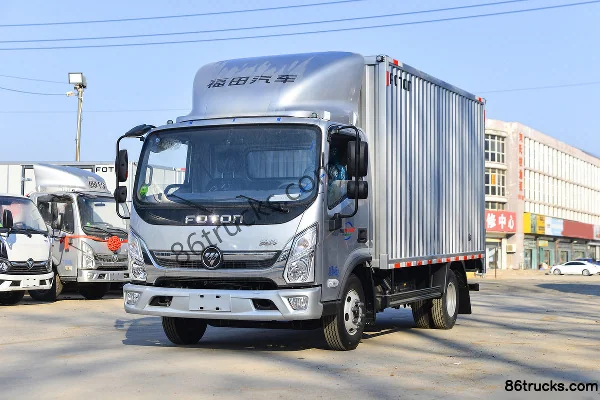 Foton Ollin New Jieyun Youth Flying Edition 151hp 4X2(6 wheels) 4.14m Single Row Van Light Truck (China VI) Exterior (3) | 86Trucks