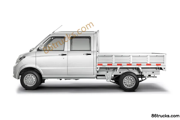 Chenggong Zebra 2024 version longue confort 1,6 L 122 ch 4X2(6 roues) essence 2,55 m cabine double ridelle plateau micro camion Extérieur (3