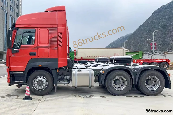 Sinotruk HOWO V7-X 540 ch 6X4(10 roues) tracteur routier pour matières dangereuses (rétardateur hydraulique) Extérieur (2) | 86Trucks