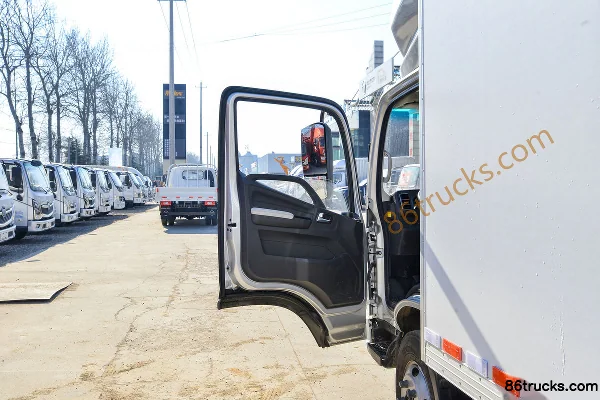 Foton Aoling Supu Pro 158 hp 4X2(6 wheels) 4.14m single-row van light truck Cab (1) | 86Trucks