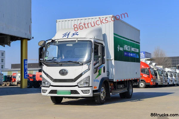 FAW Jiefang Tiger 6G 4.5T 4.16m Single Row Plug-in Hybrid Box Van Light Truck 13.616kWh 4X2(6 wheels) Exterior (3) | 86Trucks