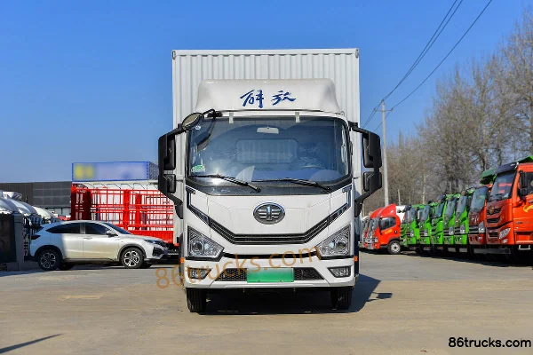 FAW Jiefang Tiger 6G 4.5T 4.16m Single Row Plug-in Hybrid Box Van Light Truck 13.616kWh 4X2(6 wheels) Exterior (2) | 86Trucks