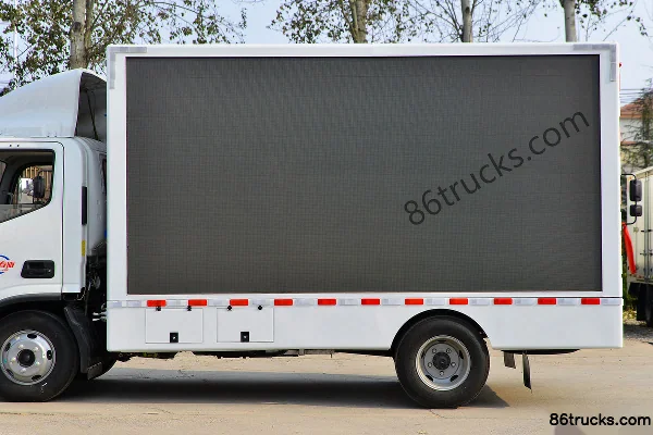 Foton Aoling New Jiyun Youth Edition 132hp 4X2(6 wheels) single-row promotional truck Body (2) | 86Trucks