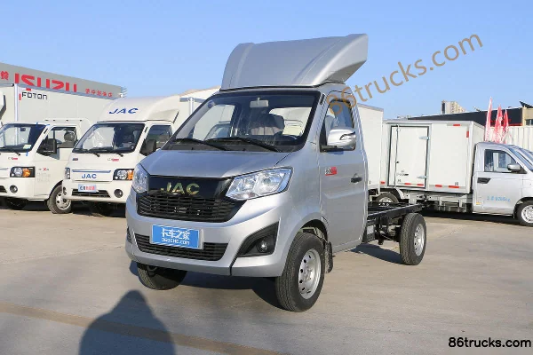 JAC Mini Truck Duomi 1.3L 91hp 4X2(6 wheels) Gasoline 3.035m Single Row Van Truck Exterior (3) | 86Trucks