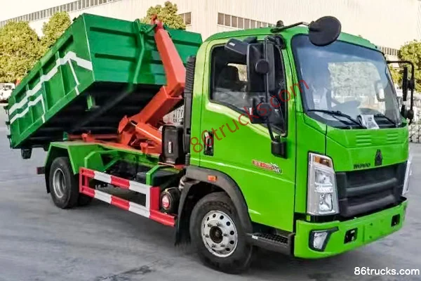 Chusheng Chusheng Sinotruk chassis garbage truck