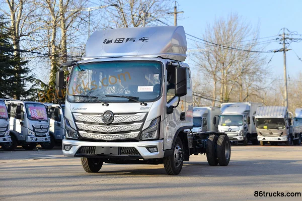 Foton Aumark S1 Zhiying Edition 160 hp 4X2(6 wheels) 3.83m Half Row Stake Truck (6T Rear Axle) Exterior (3) | 86Trucks