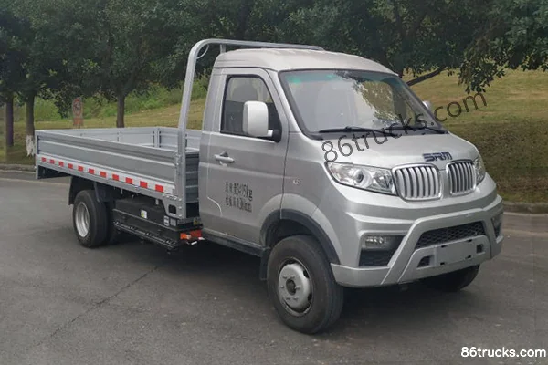 SRM Xinyuan T50EV 2021 Chuangfu Type 3.5T 3.6m Single Row Pure Electric Flatbed Micro Truck 55.7kWh 4X2(6 wheels) Exteri