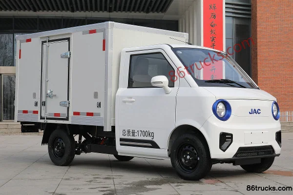 JAC Kala 1.7T 2.3m single-row pure electric van micro truck 20.72kWh 4X2(6 wheels) Exterior