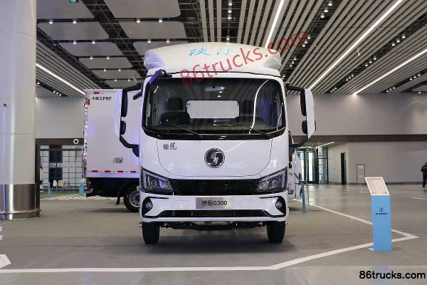 SHACMAN Commercial Vehicle Delong G300 150hp 4X2(6 wheels) 4.2m Single Row Van Light Truck (5T Rear Axle) Exterior (2) | 86Trucks